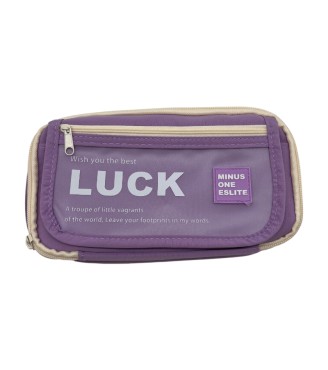 New Purple Large-Capacity Pencil Case