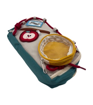 Contrast Color Drawstring - Red Apple *Doll Not Included