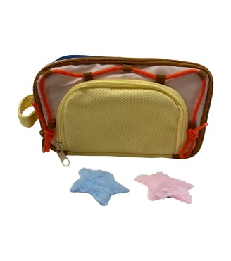 Blue And Yellow (With 2 Star Badges)