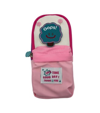 School Bag Pencil Case - Light Pink