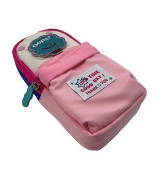 School Bag Pencil Case - Light Pink