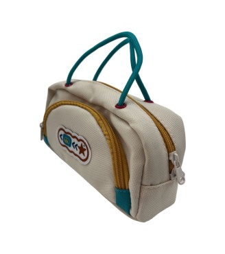 732 Hand Pencil Bag-Beige